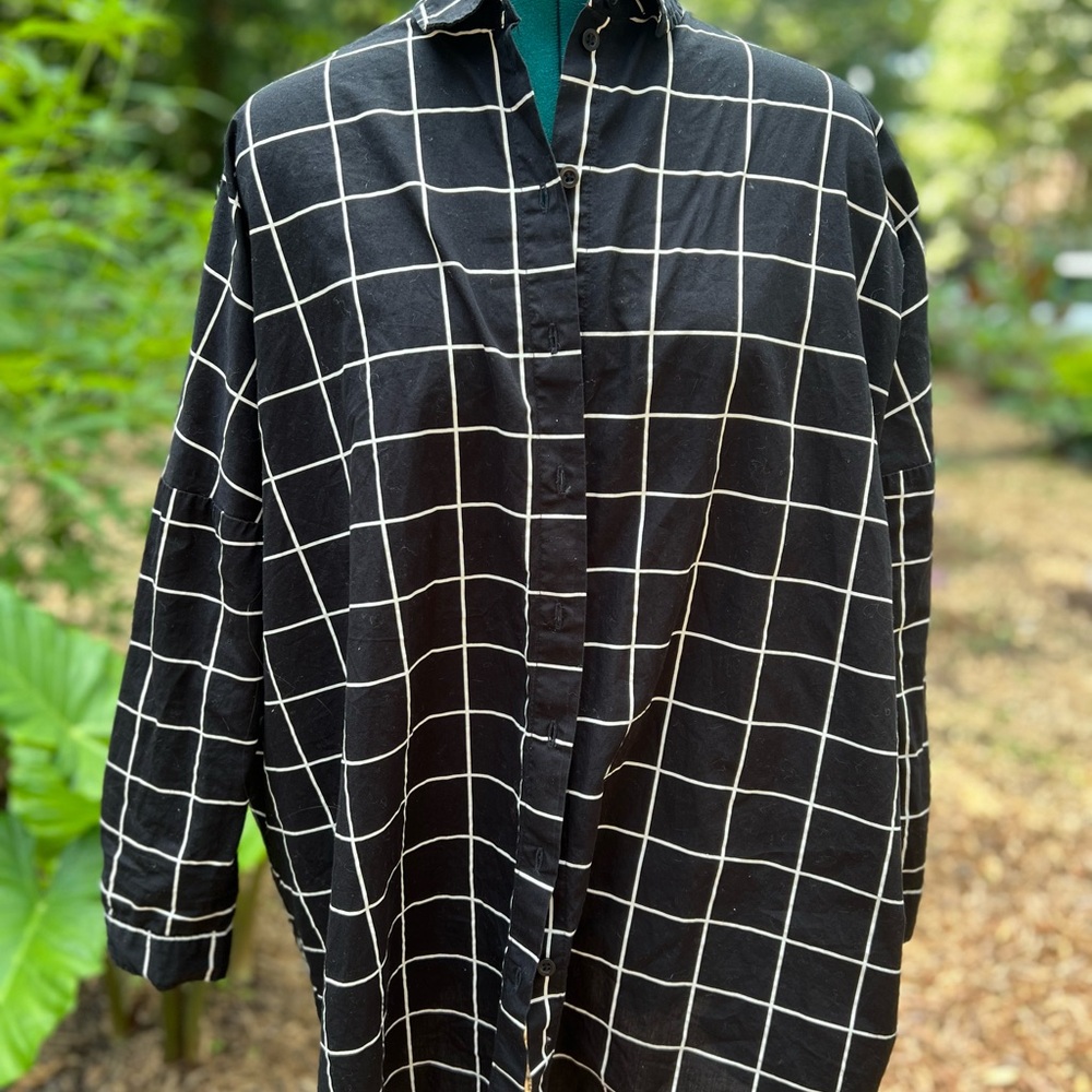 Noisy May Black and White Shirt